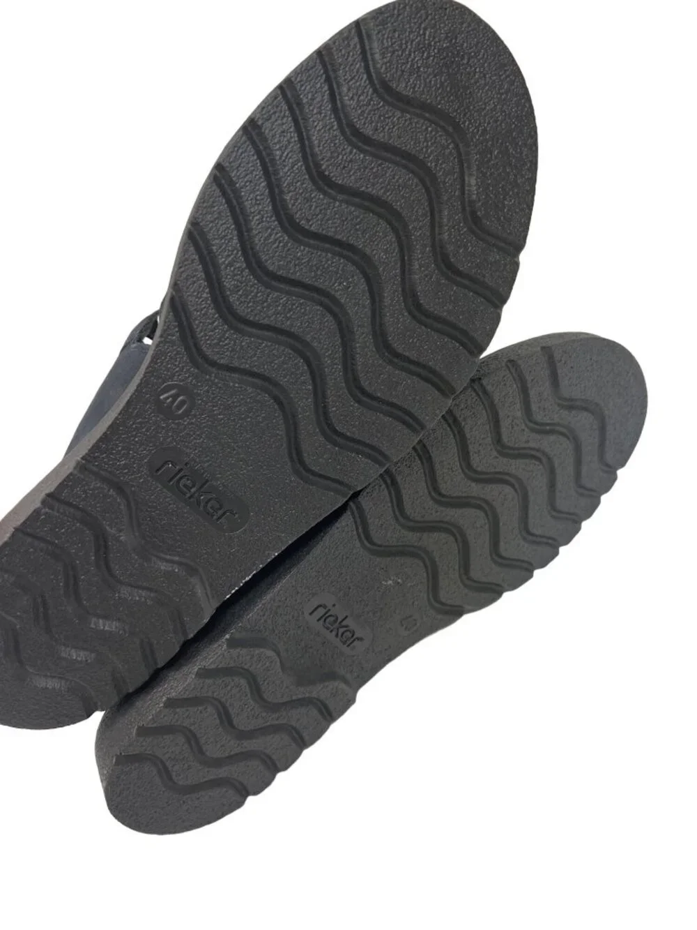 Rieker Antistress Navy Blue Mary Jane Walking Shoes